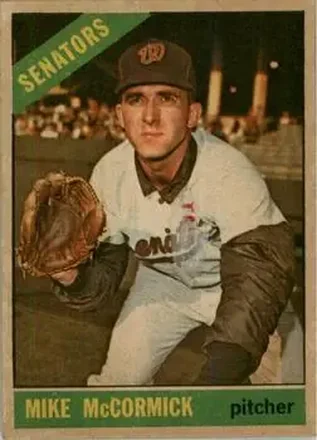 1966 Topps Venezuelan #118 - Mike McCormick - Washington Senators