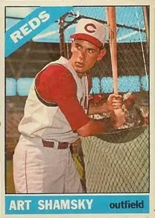 1966 Topps Venezuelan #119 - Art Shamsky - Cincinnati Reds