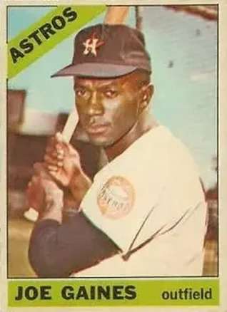 1966 Topps Venezuelan #122 - Joe Gaines - Houston Astros