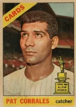 1966 Topps Venezuelan #137 - Pat Corrales - St. Louis Cardinals