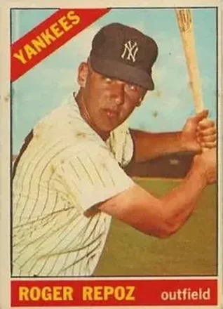 1966 Topps Venezuelan #138 - Roger Repoz - New York Yankees