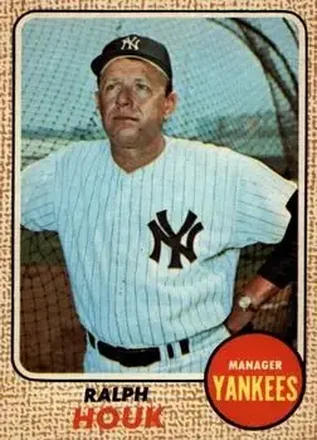 1968 O-Pee-Chee #47 - Ralph Houk - New York Yankees