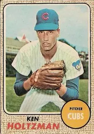 1968 O-Pee-Chee #60 - Ken Holtzman - Chicago Cubs