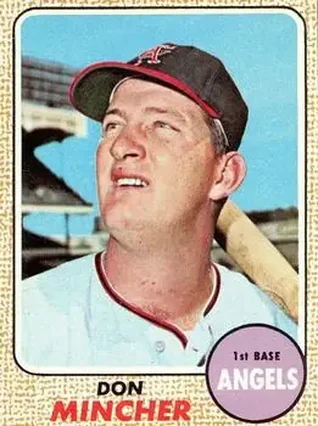 1968 O-Pee-Chee #75 - Don Mincher - California Angels
