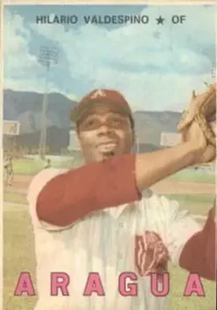 1967 Topps Venezuelan #79 - Sandy Valdespino - Tigres de Aragua