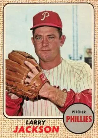 1968 O-Pee-Chee #81 - Larry Jackson - Philadelphia Phillies