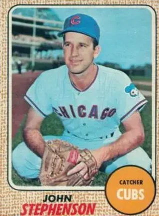 1968 O-Pee-Chee #83 - Johnny Stephenson - Chicago Cubs