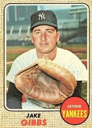 1968 O-Pee-Chee #89 - Jake Gibbs - New York Yankees