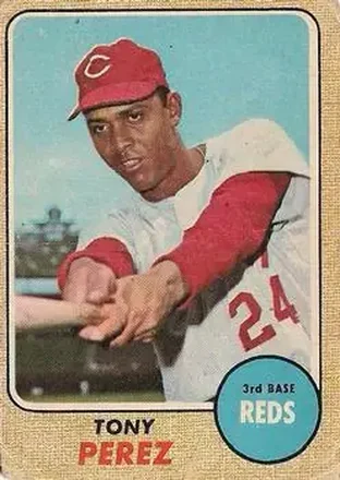 1968 O-Pee-Chee #130 - Tony Pérez - Cincinnati Reds