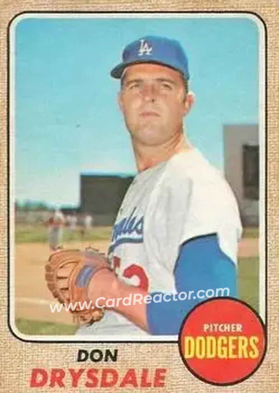 1968 O-Pee-Chee #145 - Don Drysdale - Los Angeles Dodgers