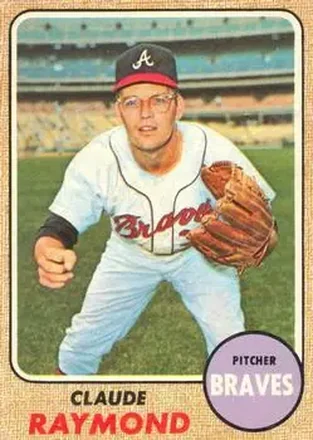 1968 O-Pee-Chee #166 - Claude Raymond - Atlanta Braves