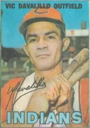 1967 Topps Venezuelan #190 - Vic Davalillo - Cleveland Indians