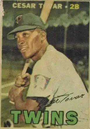 1967 Topps Venezuelan #191 - Cesar Tovar - Minnesota Twins