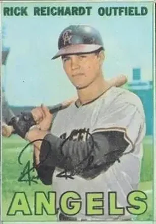 1967 Topps Venezuelan #202 - Rick Reichardt - California Angels