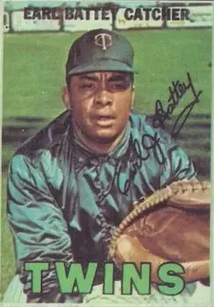 1967 Topps Venezuelan #222 - Earl Battey - Minnesota Twins
