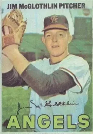1967 Topps Venezuelan #225 - Jim McGlothlin - California Angels