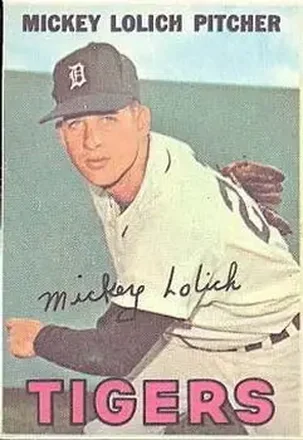1967 Topps Venezuelan #239 - Mickey Lolich - Detroit Tigers