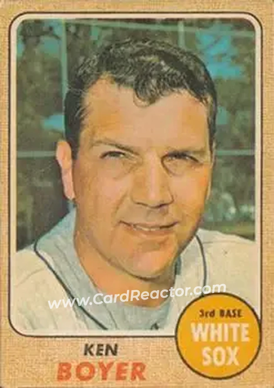 1968 Topps Venezuelan #259 - Ken Boyer - Chicago White Sox
