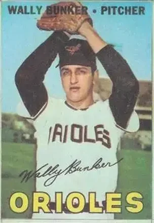 1967 Topps Venezuelan #254 - Wally Bunker - Baltimore Orioles