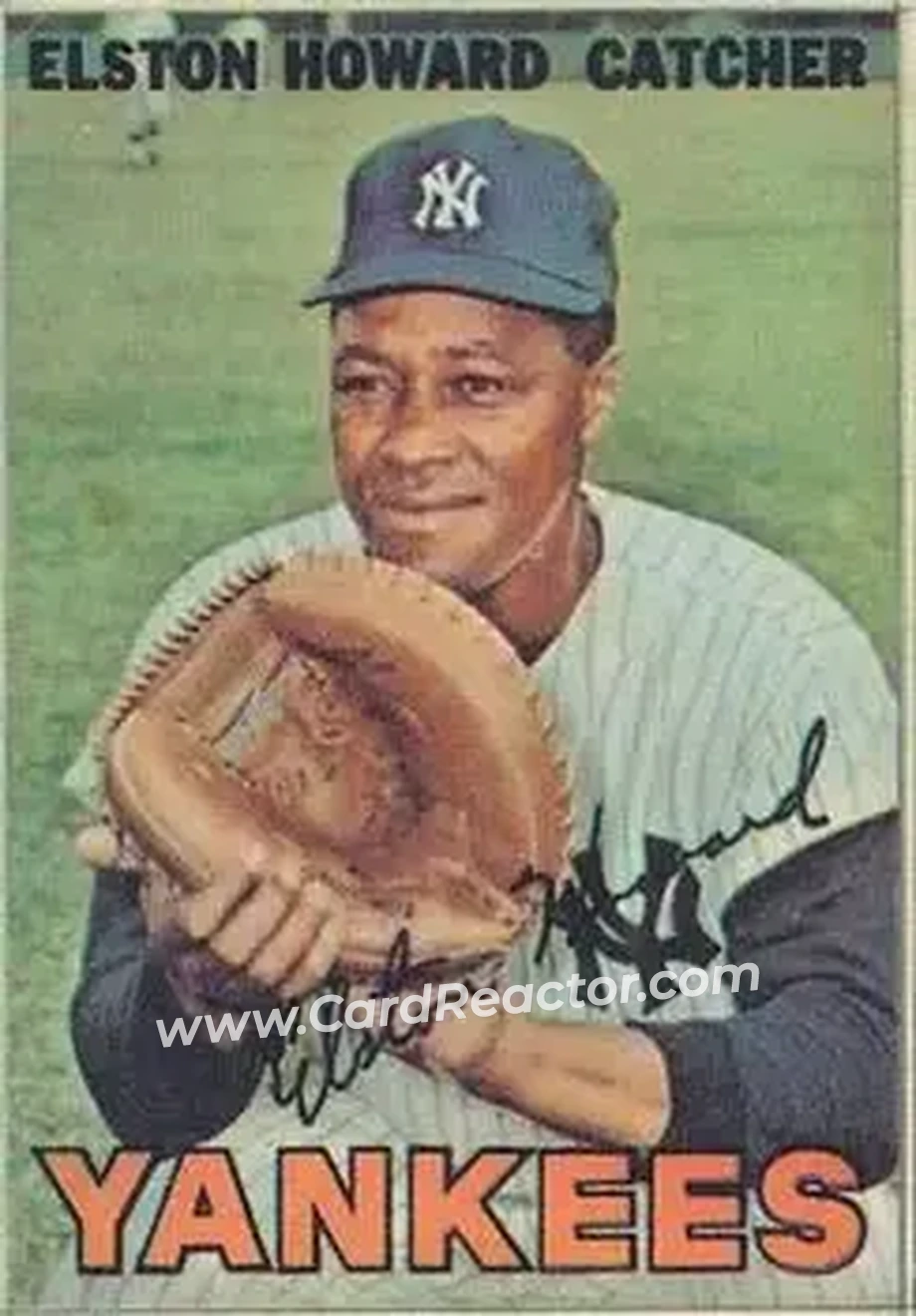 1967 Topps Venezuelan #255 - Elston Howard - New York Yankees