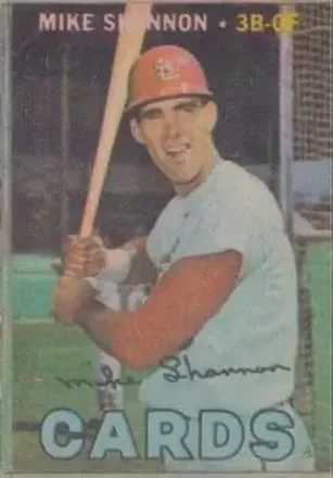1967 Topps Venezuelan #266 - Mike Shannon - St. Louis Cardinals