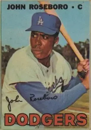 1967 Topps Venezuelan #268 - John Roseboro - Los Angeles Dodgers
