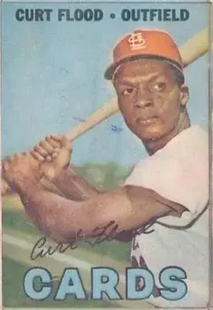 1967 Topps Venezuelan #276 - Curt Flood - St. Louis Cardinals
