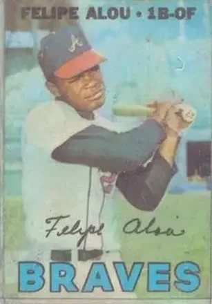 1967 Topps Venezuelan #281 - Felipe Alou - Atlanta Braves