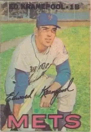 1967 Topps Venezuelan #282 - Ed Kranepool - New York Mets