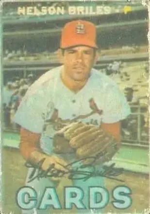 1967 Topps Venezuelan #283 - Nelson Briles - St. Louis Cardinals