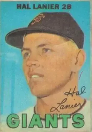 1967 Topps Venezuelan #287 - Hal Lanier - San Francisco Giants