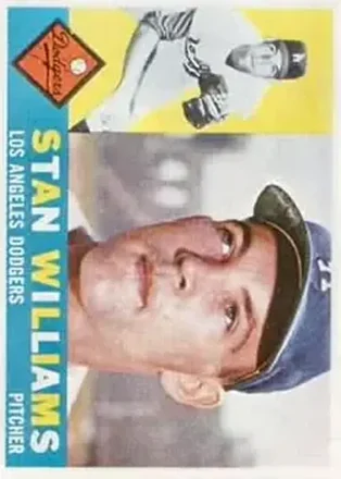 1960 Topps #278 - Stan Williams - Los Angeles Dodgers