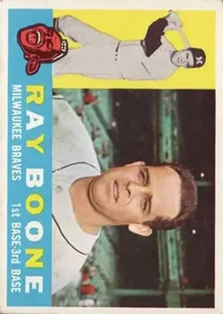 1960 Topps #281 - Ray Boone - Milwaukee Braves