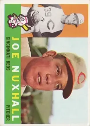1960 Topps #282 - Joe Nuxhall - Cincinnati Reds