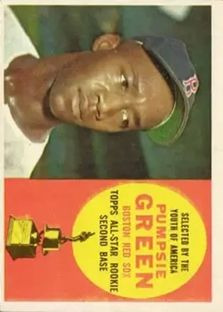 1960 Topps #317 - Pumpsie Green - Boston Red Sox