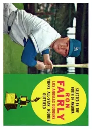 1960 Topps #321 - Ron Fairly - Los Angeles Dodgers