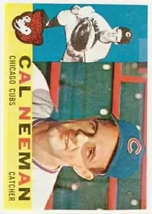 1960 Topps #337 - Cal Neeman - Chicago Cubs