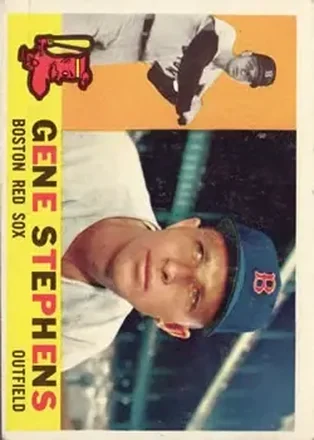 1960 Topps #363 - Gene Stephens - Boston Red Sox