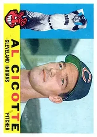 1960 Topps #473 - Al Cicotte - Cleveland Indians