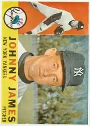 1960 Topps #499 - Johnny James - New York Yankees