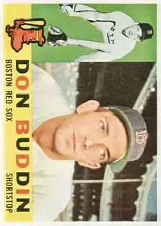 1960 Topps #520 - Don Buddin - Boston Red Sox