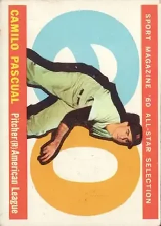 1960 Topps #569 - Camilo Pascual - Washington Senators