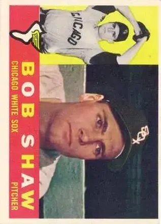 1960 Topps #380 - Bob Shaw - Chicago White Sox