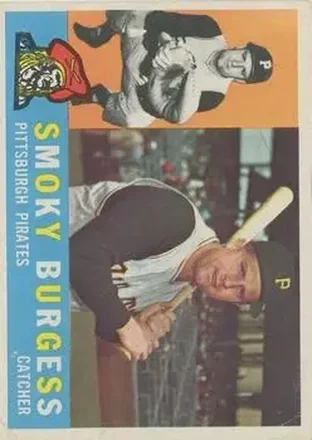 1960 Topps #393 - Forrest Burgess - Pittsburgh Pirates