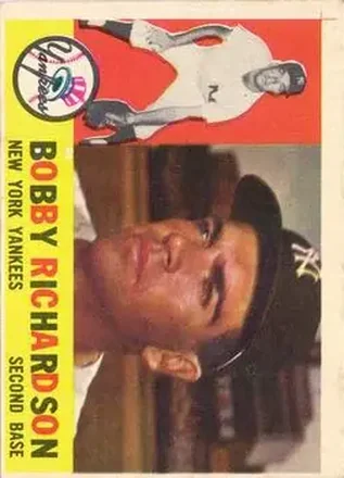 1960 Topps #405 - Bobby Richardson - New York Yankees