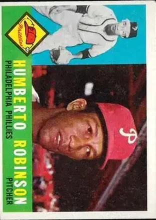 1960 Topps #416 - Humberto Robinson - Philadelphia Phillies