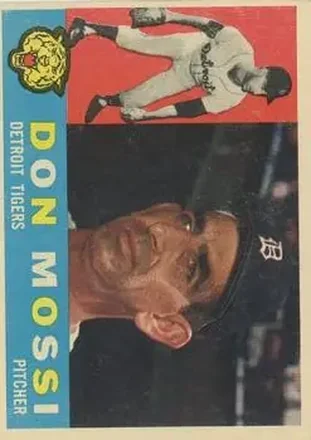 1960 Topps #418 - Don Mossi - Detroit Tigers