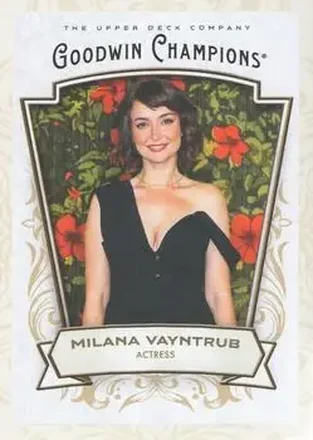 2026 Upper Deck Goodwin Champions #20 - Milana Vayntrub
