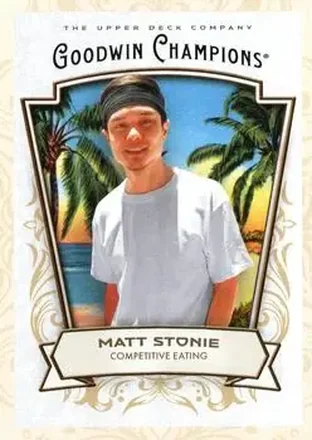 2026 Upper Deck Goodwin Champions #21 - Matt Stonie