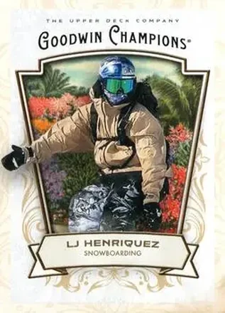 2026 Upper Deck Goodwin Champions #28 - LJ Henriquez